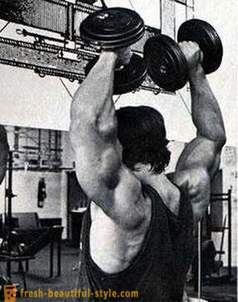 Metode mišićne mase: pritisnite Arnold
