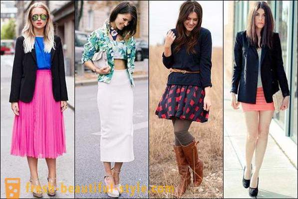 Stilovi i vrste suknje
