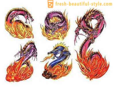 Dragon: Vrijednost tetovaža dizajne i skica. Kako odabrati zmaj tetovaža?