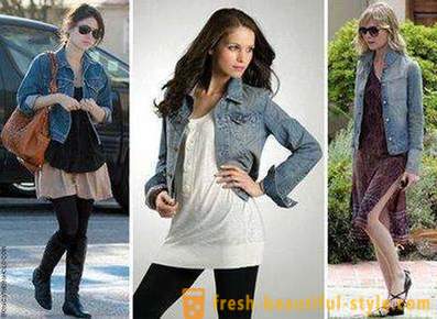 Što nositi s traper jaknom: slijediti modne trendove