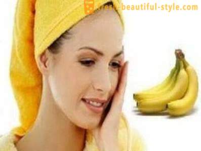 Kod kuće kozmetički salon: tretmani za lice banane