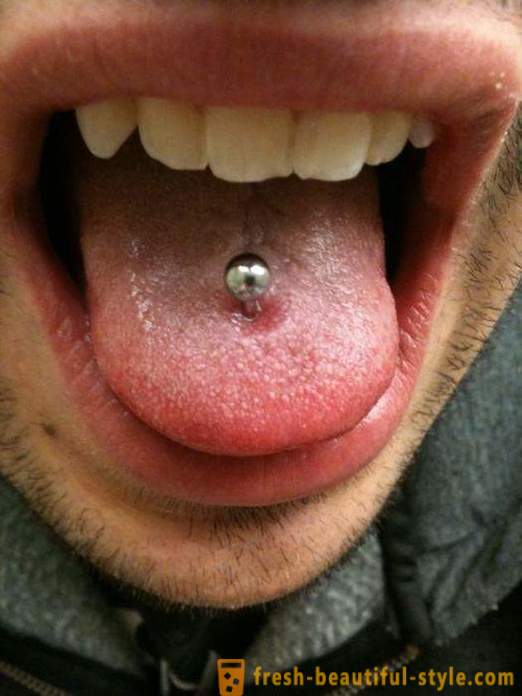 Sve o jezik piercing